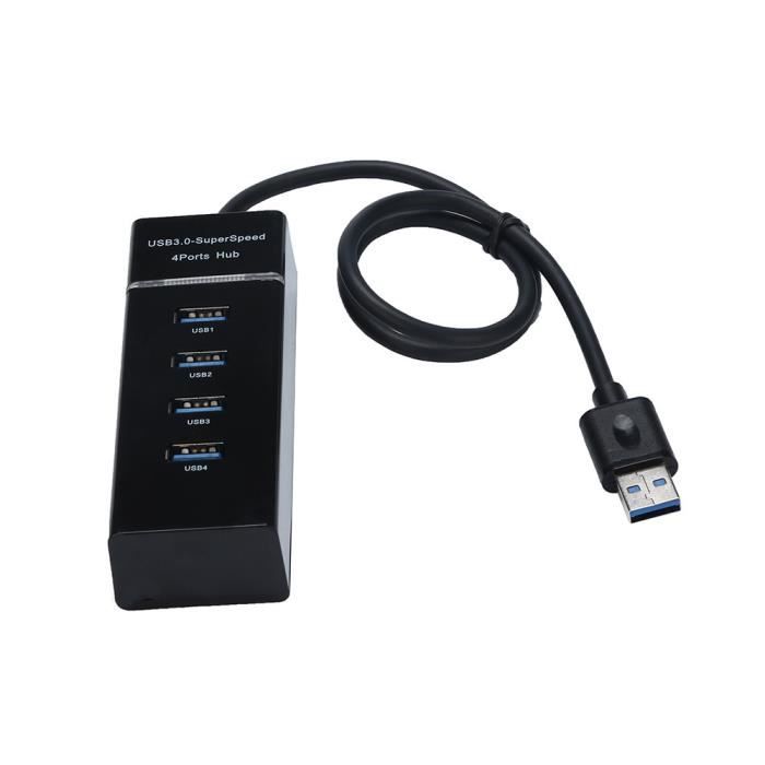 Adaptateur Répartiteur USB 2.0 - 1 Mâle Vers 3 Femelles Pour Charge Multiple (pas De Transfert De Données) - 6