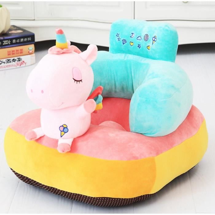 Fauteuil Bébé Canapé Enfant Coussin Bébé Licorne Dessin animé Animal Chaise  pour Apprendre à s'asseoir Décoration Chambre - Cdiscount Puériculture &  Eveil bébé