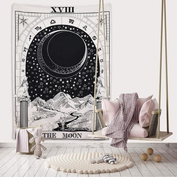 Tenture Murale Theme Du Tarot Tapisserie Divinatoire Europeen
