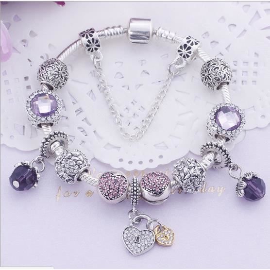 bracelet pandora charms femme 18 cm bracelet pandora charms femme 18 cm