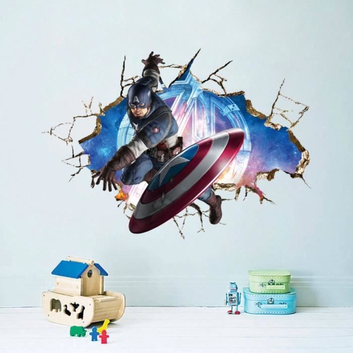 Deco Captain America Achat Vente Pas Cher