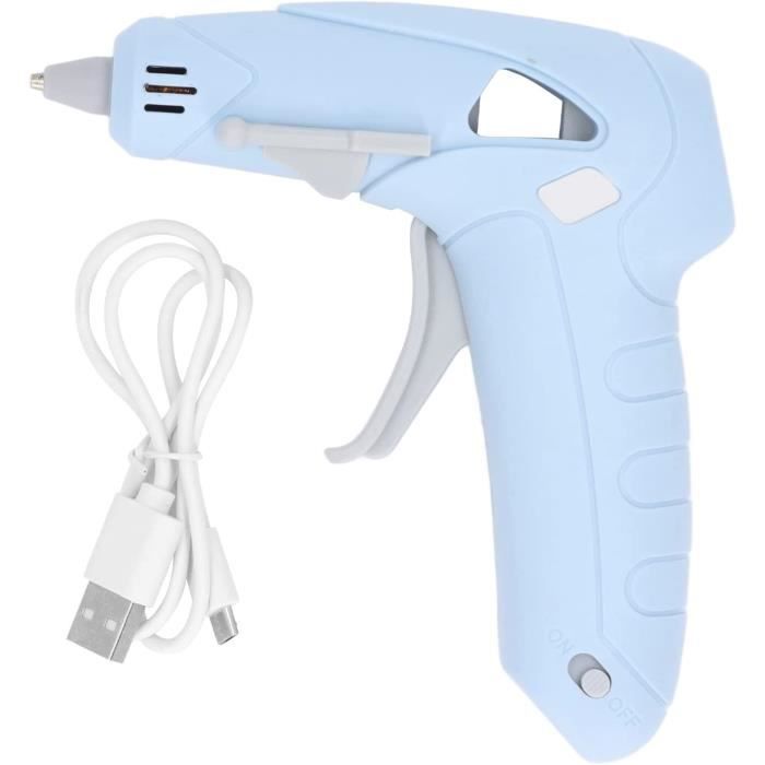 Pistolet à Colle sans Fil Pistolet à Colle thermofusible, Mini Pistolet ...