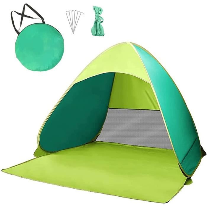 Abri Soleil,Tente anti-UV de protection solaire Pop Up Shelter | Tente de plage pliable UPF 50+ Summer Essentials pour jardin, pêche, cour, pique-nique, parc, camping Barash