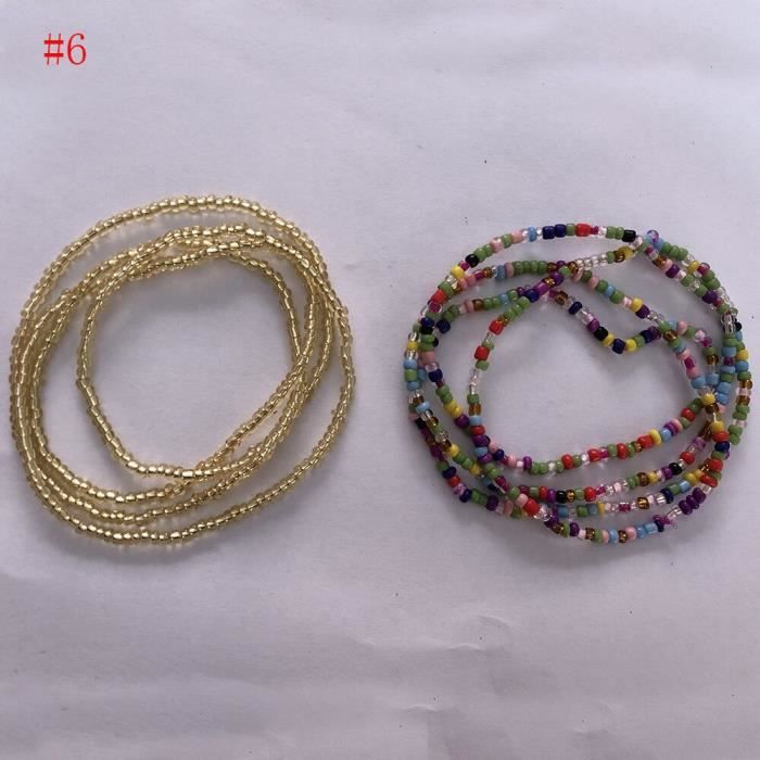 Chaîne De Ventre Bikini – 2 Pièces En Acier Inoxydable Plaqué Or – Bijoux De Corps Pour Femme