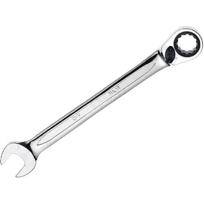 Cle Mixte A Cliquet 13 Mm 178 Mm Cdiscount Bricolage