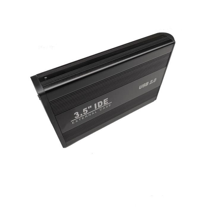Boîtier Disque Dur Externe SATA 3.5'' USB 3.0 Coulissant 3588US3