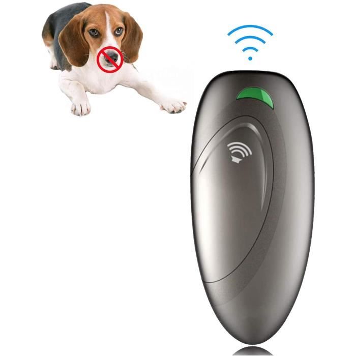 Comparer les prix de Anti-aboiement pour Chien，5m Contrôle De L'Aboiement du Chien Dispositif Ultrasonique Arrêt Bark-100% sans Danger -Gris foncé