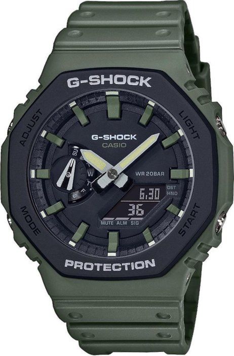 Montre - G-Shock - GA-2110SU-3AER - Vert - Résine - Digital - 20 Atm Montre - G-Shock - GA-2110SU-3AER - Vert - Résine - Digital - 20 Atm