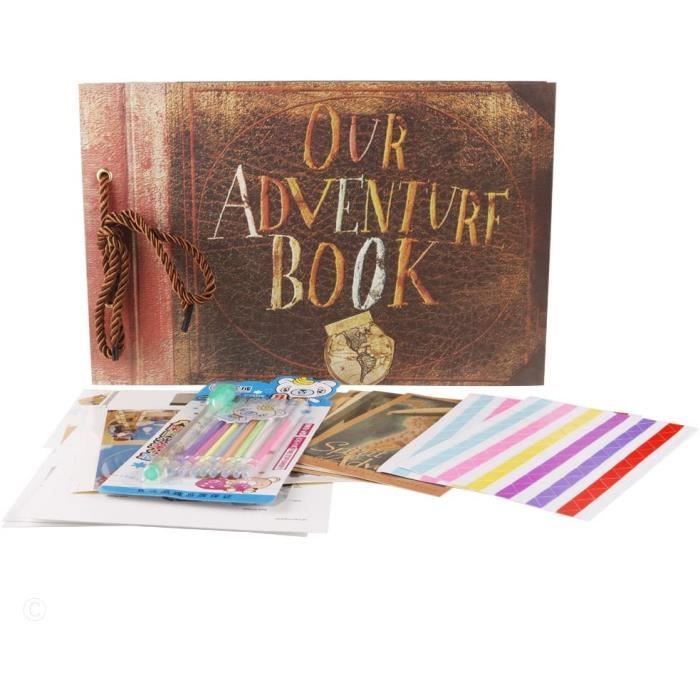 Livre Album Photo Nos Mes Aventures Osunp Album Scrapbooking Pour Anniversaire De Mariage Album De Mariage Retro Anniversaire De Cdiscount Beaux Arts Et Loisirs Creatifs