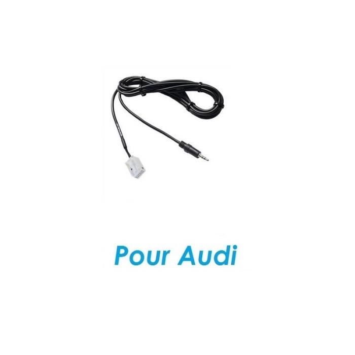 CABLE AUXILIAIRE MP3 AUTORADIO AUDI A3 A4 TT RNSE Skyexpert