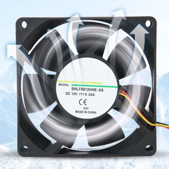 Ventilateur de boîtier Arctic P12 Max 120 MM / Noir