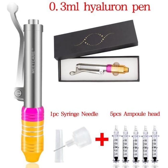 elfbar nachfüll pod läuft aus Corps - Tatouage,Stylo à acide hyaluronique Sexy de beauté, pistolet  d'atomiseur hyaluronique, levage des - Type pen 5head 1needle