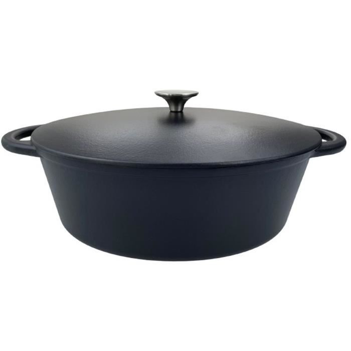 Cocotte en fonte BAUMALU 336408 Ovale 33 cm
