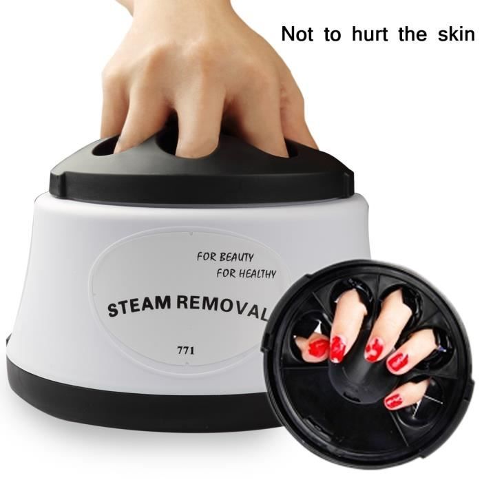 Machine Pour Secher Le Vernis Normal Machine à vapeur Nettoyant Vernis à Ongles Nail Remover - Cdiscount Au