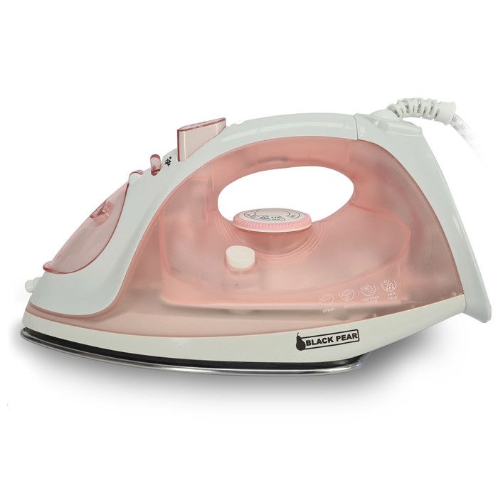 Fer à repasser Black Pear BFV 2006 - 2000W - semelle inox - Rose - Black Pear
