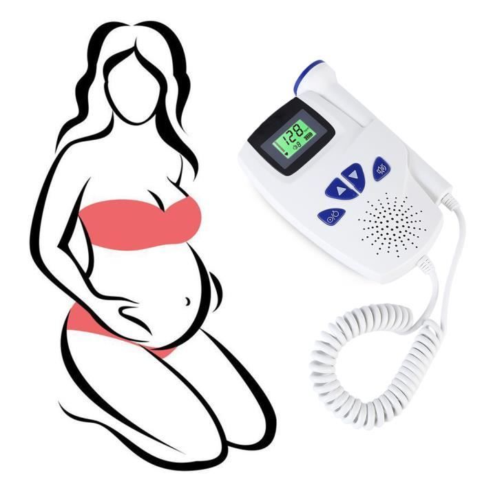 Fœtal Bébé Battement de Coeur Moniteur,Amplificateur sonore qui permet d' écouter les battements du cœur du bébé pendant la grossesse - Cdiscount  Santé - Mieux vivre