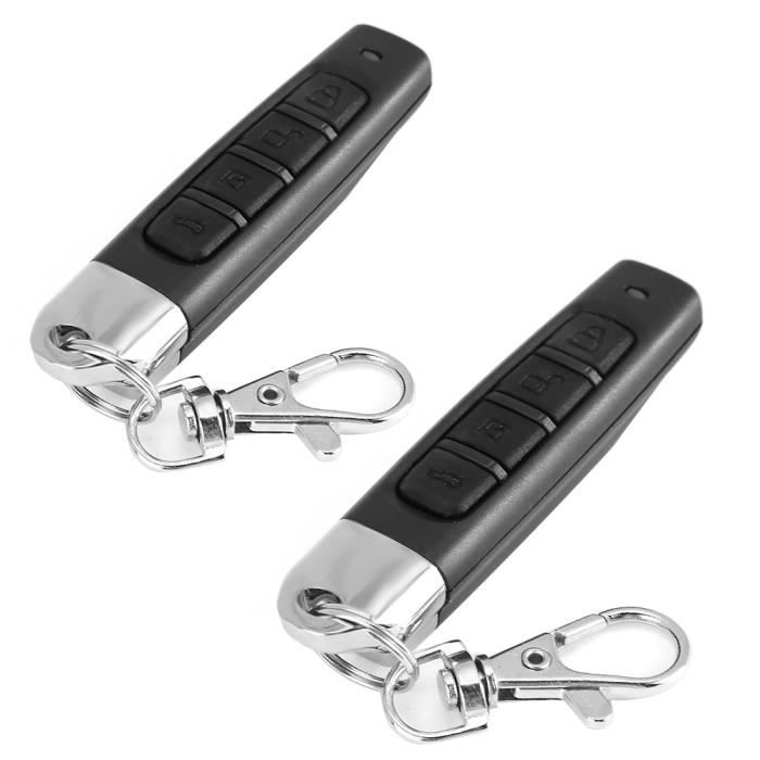 Télécommande Copieur 4 Boutons 433 MHz - Clone De Télécommande Porte De Garage, Portail