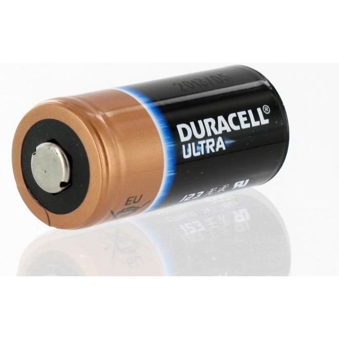 Duracell - Pile Lithium 3V DL123 - CR17345 Duracell Ultra