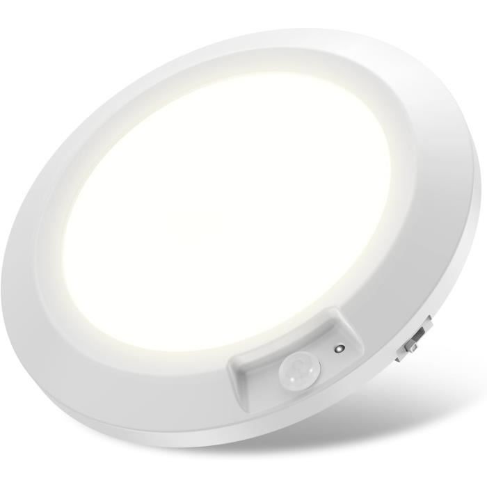 BIGMONAT Plafonnier sans fil avec télécommande et minuteur, lampe de