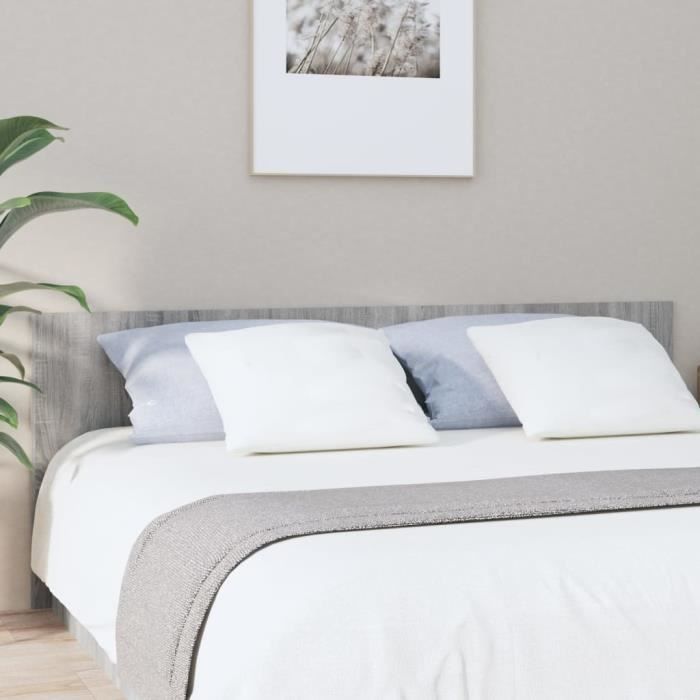 Tête De Lit Tidyard 120x80 Cm – Bois Multicouche Chêne Sonoma, Simple, Moderne Et Élégante (Épaisseur 1,5 Cm)