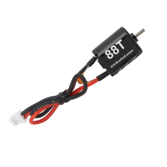 Moteur Électrique RC 030 88T 7,4V – Moteur à Douille Pour Axial SCX24 1/24 – Remplacant, Silencieux, Facile à Installer