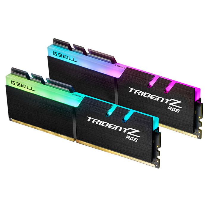 G.SKILL Trident Z RGB – 32 Go – DDR4 3600 Mhz – Kit Dual Channel 2 barrettes de RAM DDR4 PC4-28800