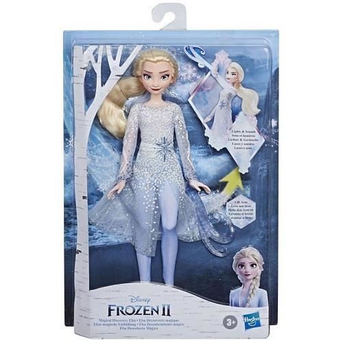 Reine des neiges 2 Son et lumière - Elsa poupée Mannequin Frozen