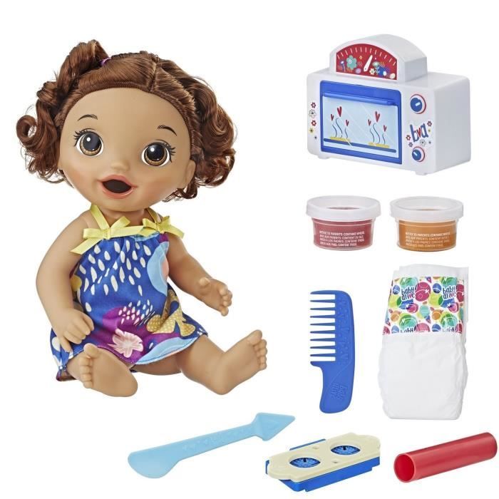 BABY ALIVE - Four Magique - Poupon à Fonctions (cheveux bruns