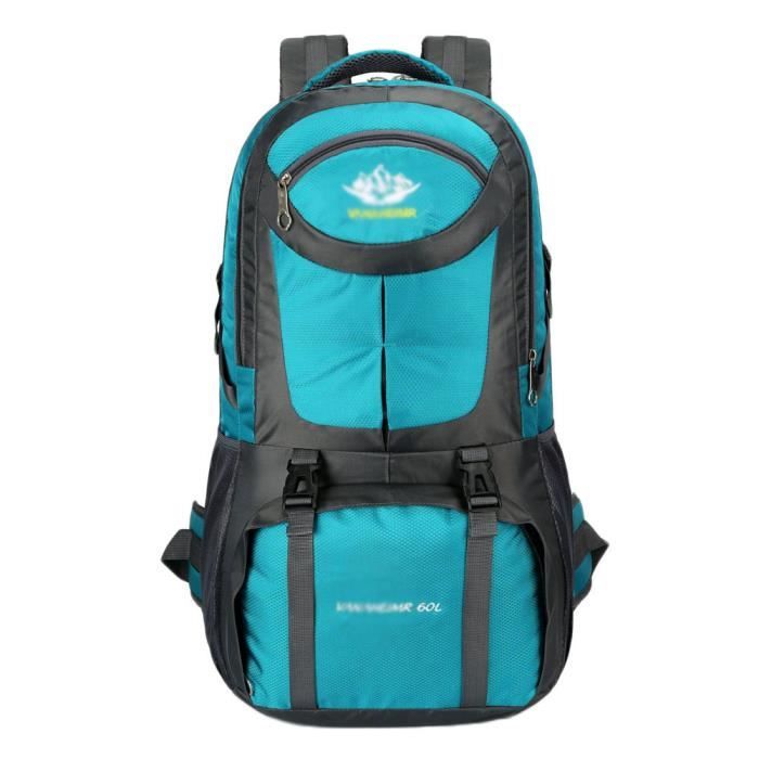Sac à Dos De Randonnée Robuste 30x20x51 Cm – Nylon Rose – Pour Alpinisme Et Trekking – Sans Marque
