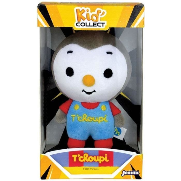 JEMINI | Peluche T'CHOUPI Musicale | 20 Cm | Chante le Générique de la Série TV | Licence