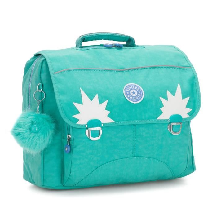 Cartable Kipling Iniko 40 CM Haut de Gamme Deep Aqua C Cdiscount Bagagerie Maroquinerie