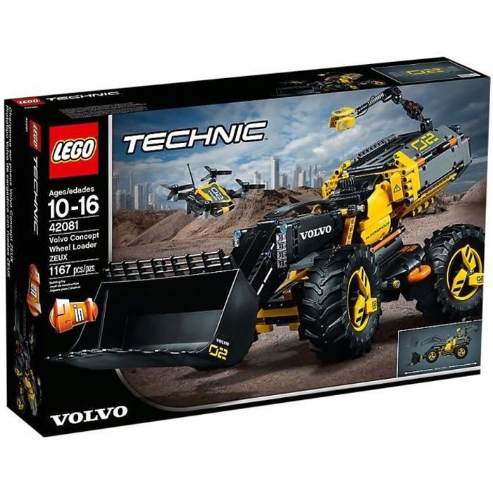 LEGO® Technic 42081 Le tractopelle Volvo Concept ZEUX