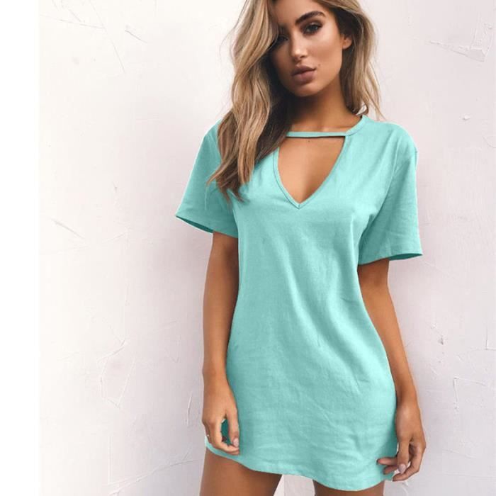 mini robe transparente