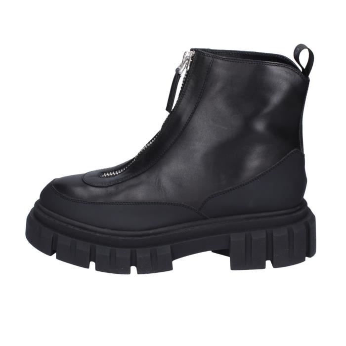 Bottines noires talon 4 cm on sale