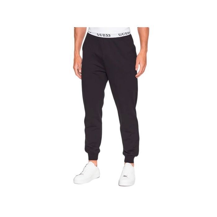 Jogging Guess Homme Jogger Noir Coton
