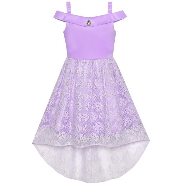 robe rose pourpre