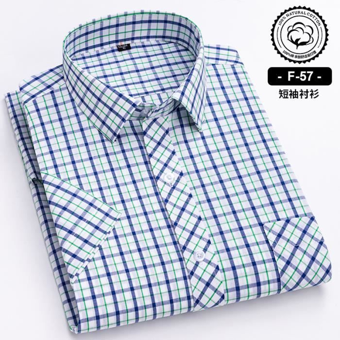 Burberry: Chemise bleu marine à carreaux | SSENSE France