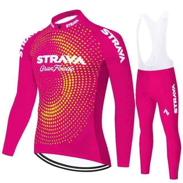 Maillot Velo Pantalon Bretelle Gel 9D ALIHONG Tenue Cyclisme Femme ALIHONG - Maillot Et Culotte Avec Coussin 9D, Respirant Culotte Bretelles Gel Confort
