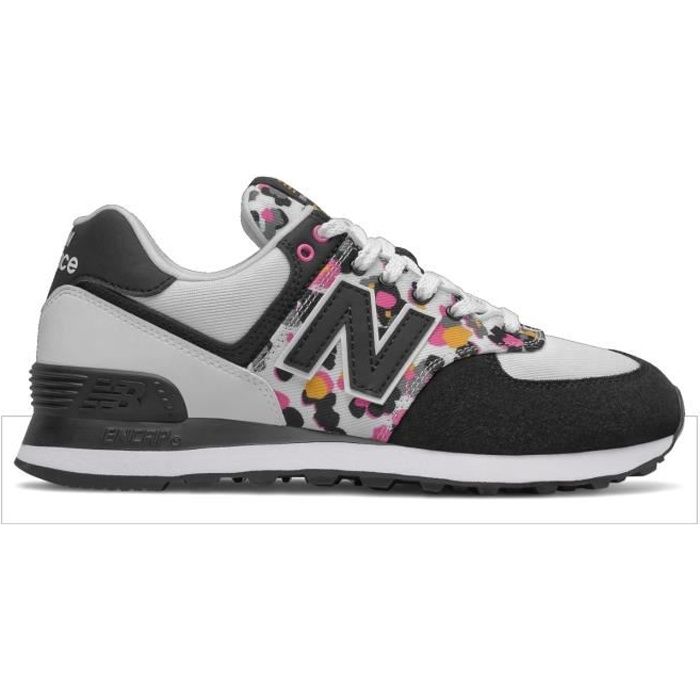 Chaussures de lifestyle femme New Balance 574 white black 36