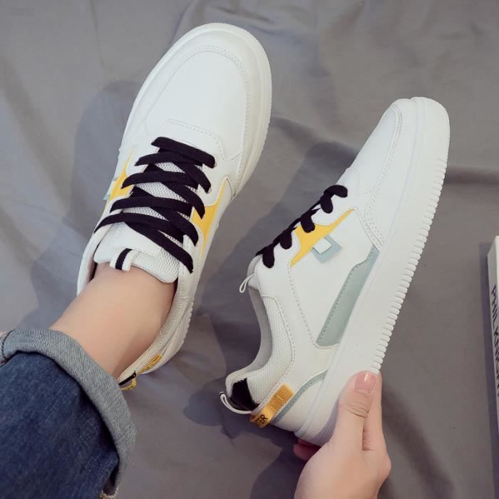 basket toile garcon sans lacet