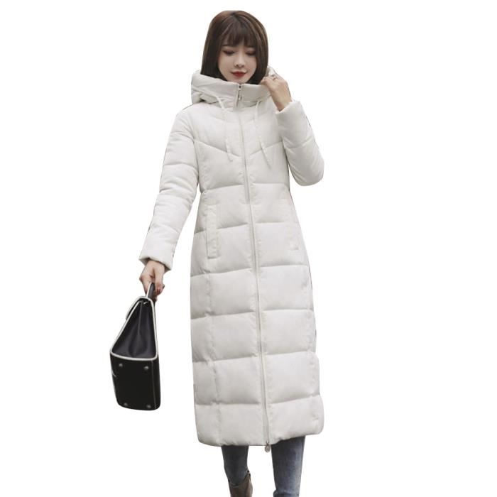 Longue doudoune blanche femme sales