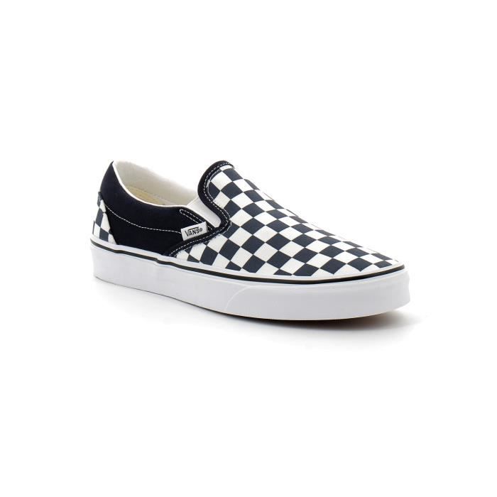 Vans noir sales et bleu