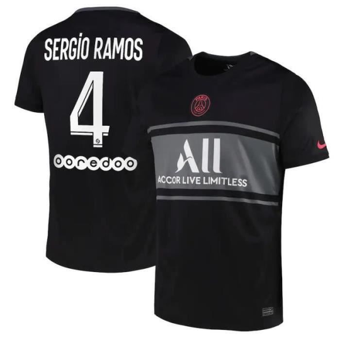 Flocage Officiel Sergio Ramos PSG Home 2021/2022 - Maillot Marine LDC