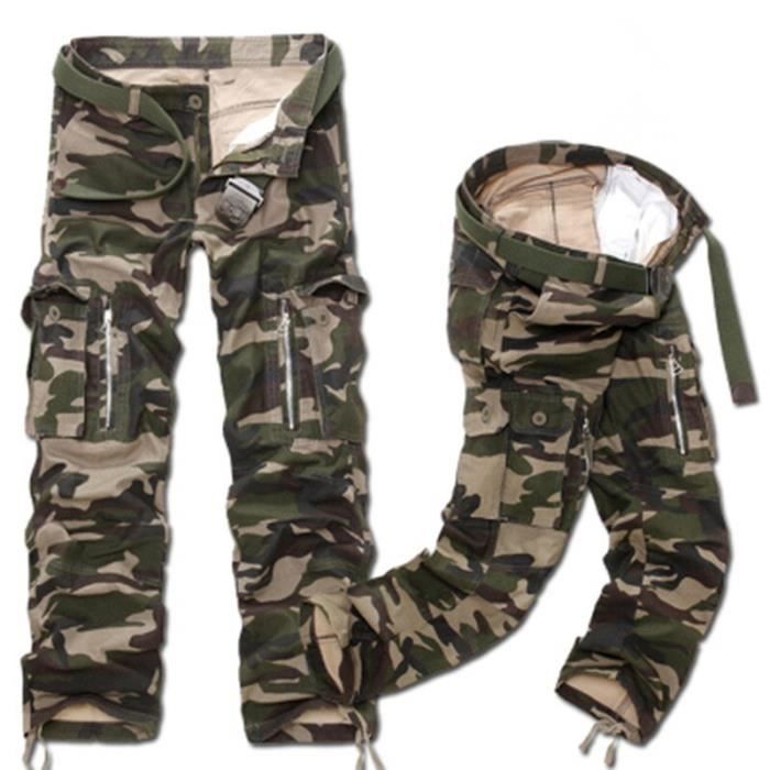 Pantalon Militaire Homme Grande Taille main image 0