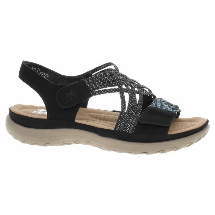 Rieker 629K9 - Mocassins Confort Femme | Synthétique, Semelle RIRICON, Lavable En Machine