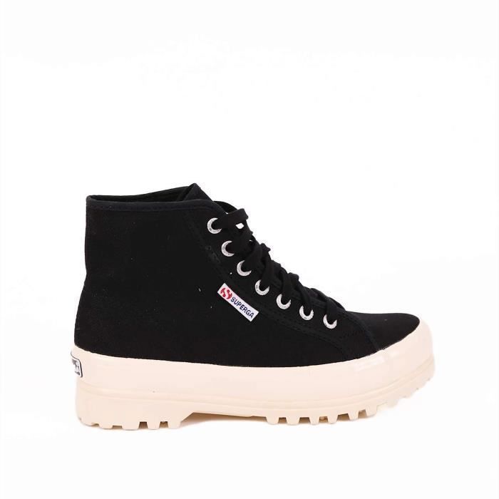 Superga Baskets Superga 2341 Alpina Noir - SUPERGA - Femme - Textile - Lacets