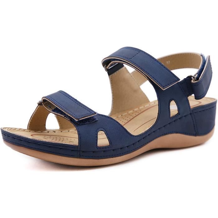 MTNG Sandales compensées Femme MTNG ELIF beige (Beige) - Sandales et nu-pieds chez (730439