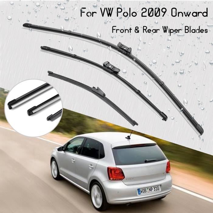 06//07-08//10 Front aero//plat essuie-glace lame set pour volkswagen polo 1.2