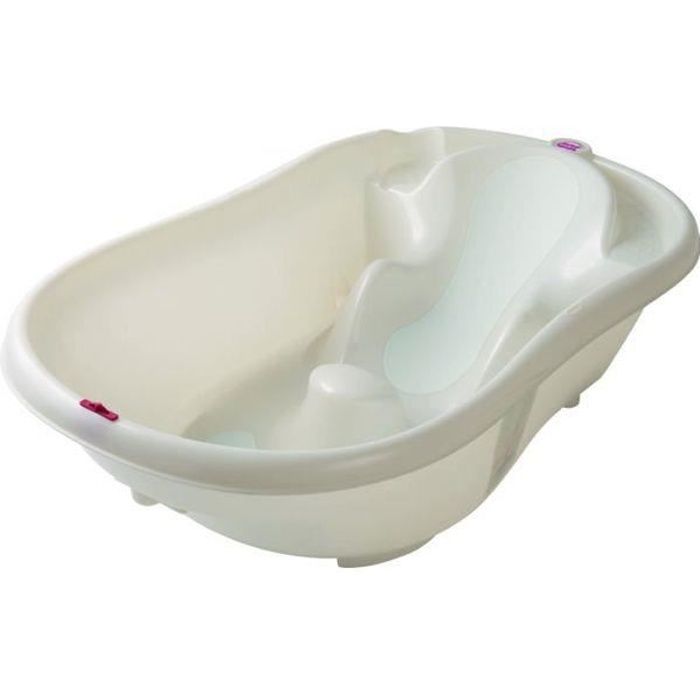 Baignoire anatomique Onda Evolution - OK BABY - Blanc - Confort - Sécurité - Mixte