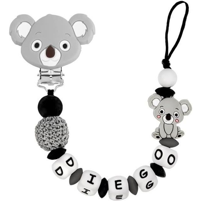 Ruby Attache Sucette Personnalisee Pour Bebe Attache Tetine Koala Clip En Plastique Avec Silicone Antibacterienne Gris Cdiscount Puericulture Eveil Bebe Ruby Attache Sucette Personnalisee Pour Bebe Attache Tetine Koala Clip En Plastique Avec Silicone Antibacterienne Gris Cdiscount Puericulture Eveil Bebe